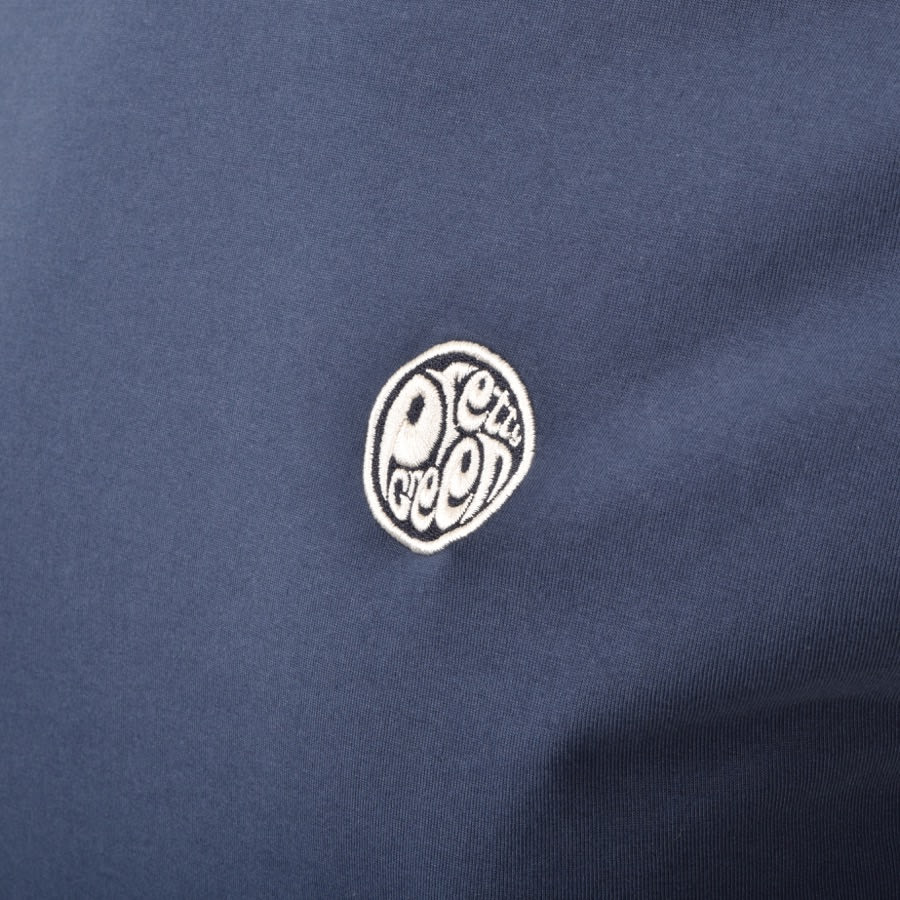 Alternative Image for ProductPretty Green Barton Long Sleeve Polo Shirt Navy3